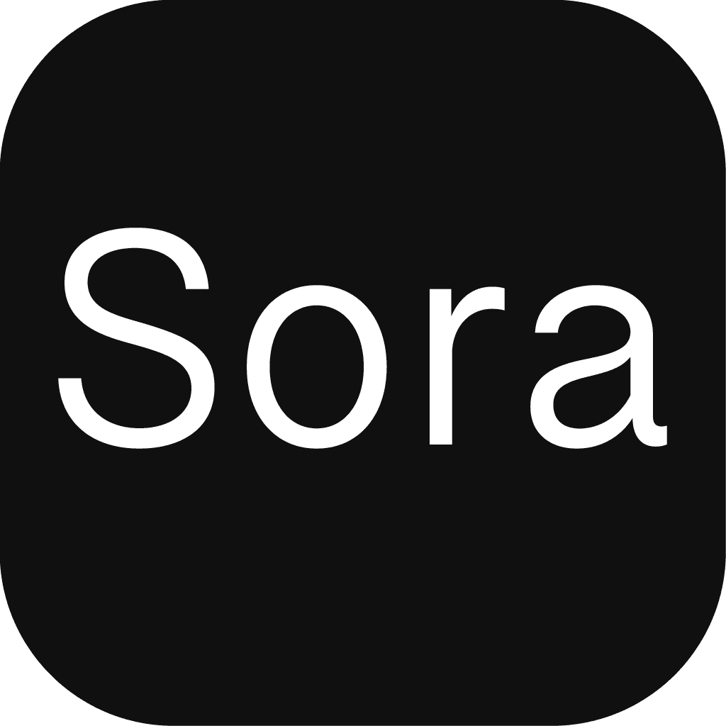 SORA: Text-to-Video App Logo